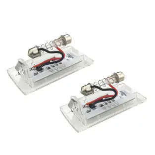 Set 2 x Lampi numar LED BMW X5 E53, X3 E83 red-mag.ro 2