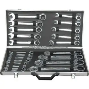 Trusa profesionala, 22 chei combinate cu clichet red-mag.ro