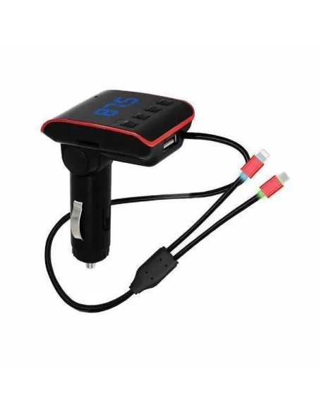 Modulator FM, Bluetooth, Car Kit OEM USB Q10 + 2 cabluri