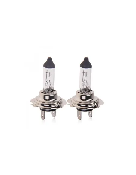 Set 2 becuri auto H7 cu halogen, lumina alb cald 12V, 55W