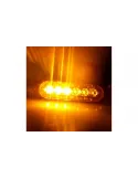 Set 2 Stroboscoape 10-30V, 6 Led-uri cu lumina portocalie
