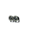 Set 2 proiectoare auto cu LED Angel Eyes, 64mm red-mag.ro