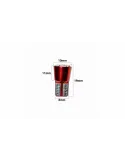 Set 2 x becuri led pozitie T10 cu 6 led-uri SI Canbus, culoare