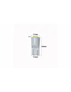 Set 2 x Bec T10 4 led 3030 4W 12V red-mag.ro 2