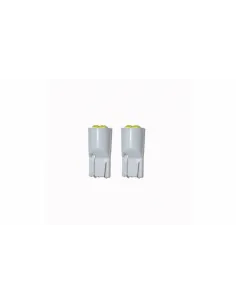 Set 2 x Bec T10 4 led 3030 4W 12V red-mag.ro