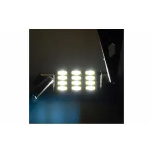 Set 2 x Bec LED 36mm, 12LED SMD, 12V, ALB, 4014 red-mag.ro 2