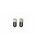 Set 2 becuri Led 1156 12 led SMD siliconat cu flash red-mag.ro