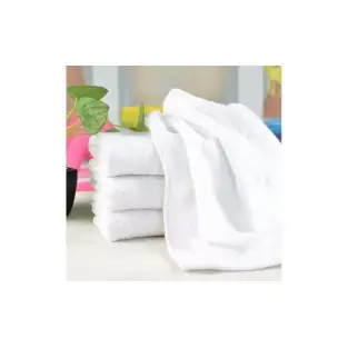 Set 6 prosoape Premium albe 100% bumbac pakistanez red-mag.ro 2