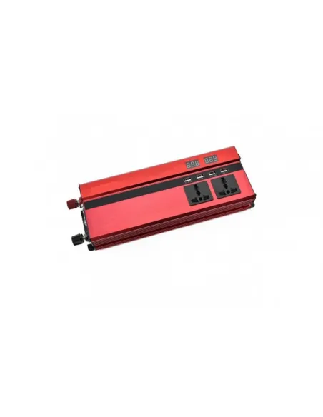 Invertor auto 1000W, 4 USB, 3 iesiri 220V red-mag.ro