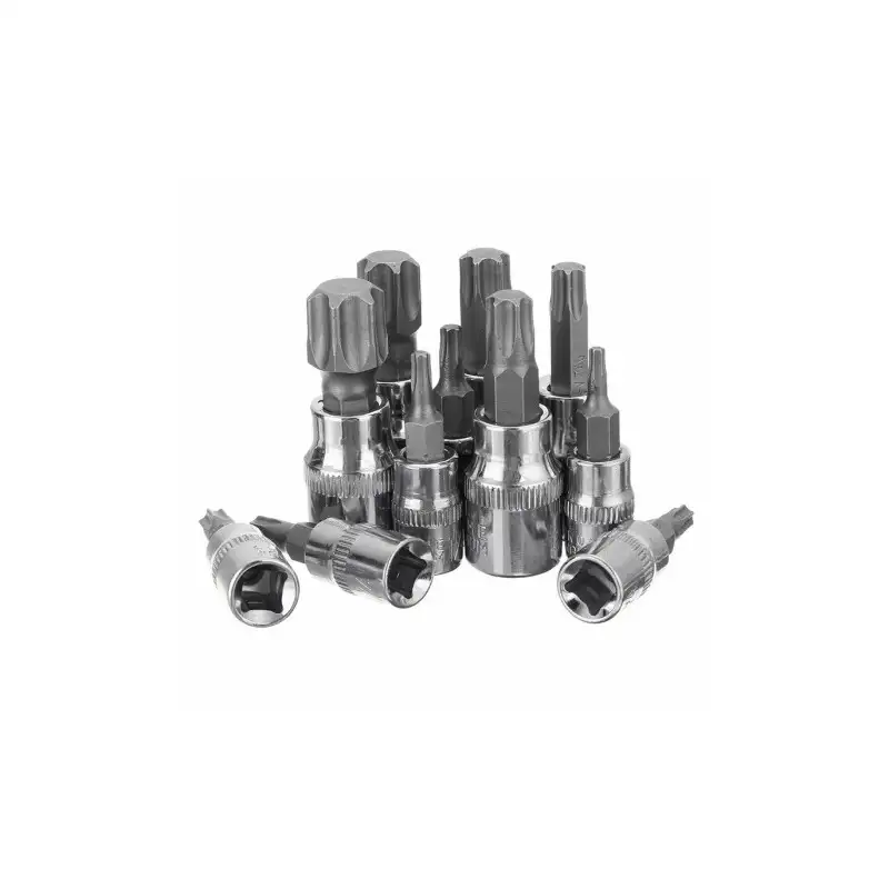 Set 11 piese, biti torx T10-T60 red-mag.ro
