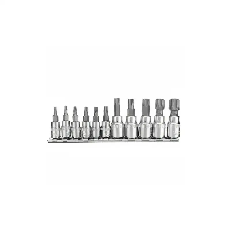 Set 11 piese, biti torx T10-T60 red-mag.ro