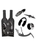 Set cadou elegant pentru vin cu 5 accesorii red-mag.ro