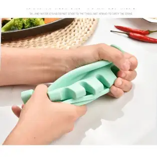 Suport de bucătărie din silicon pentru polonice și linguri de 2