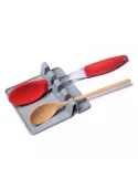 Suport de bucătărie din silicon pentru polonice și linguri de