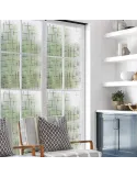 Folie decorativa pentru geam, 45 cm x 300 cm, Cross Pattern