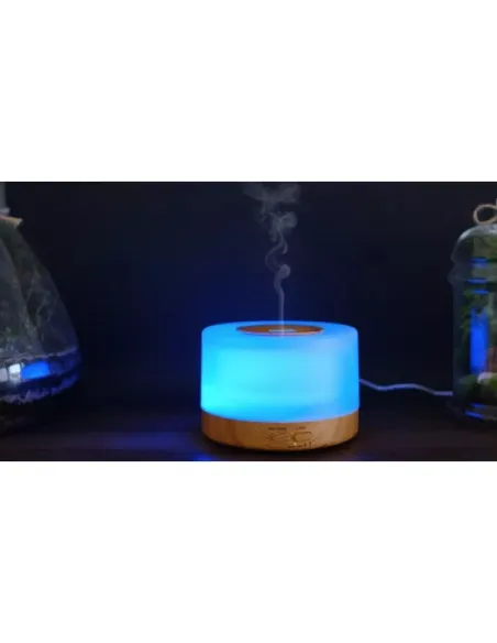 Umidificator de Aer cu Ultrasunete D006 cu LED 500ml red-mag.ro