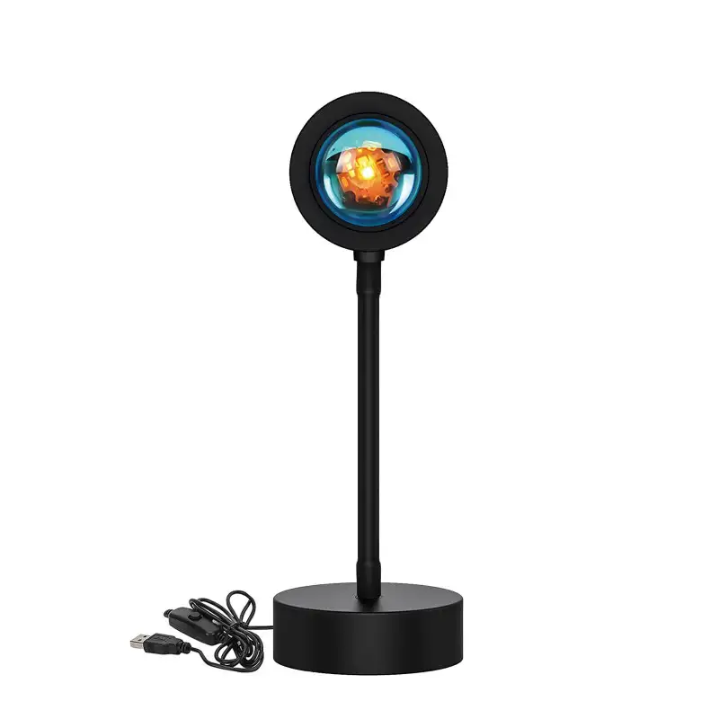 Lampa cu lupa videografie - efecte Sunset, Rainbow, Sunrise