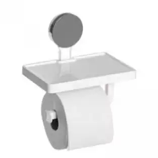 Suport hartie igienica cu raft depozitare telefon red-mag.ro