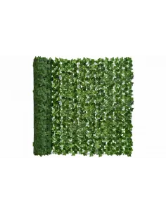 Gard artificial verde cu frunze, 300x100cm 2