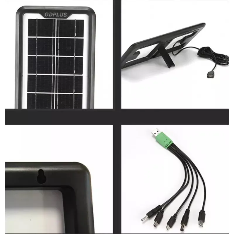 Panou solar GD10x portabil 8W GD SUPER red-mag.ro