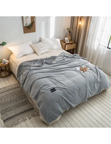 Patura super pufoasa Baycal Jo-jo, 200 x 230 cm red-mag.ro