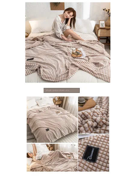 Patura super pufoasa Baycal Jo-jo, 200 x 230 cm red-mag.ro