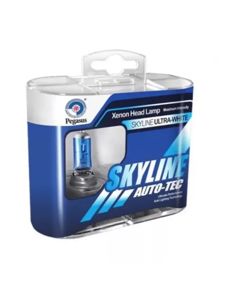Set 2 becuri Pegasus H7 Skyline Xenon Look auto-tec halogen