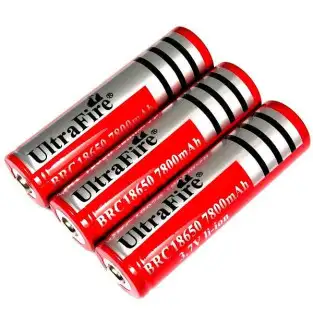 Set 3 acumulatori 18650 - 4200mAh, 3,7V, Li-ion red-mag.ro