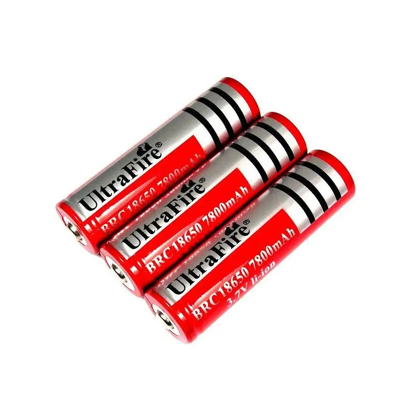 Set 3 acumulatori 18650 - 4200mAh, 3,7V, Li-ion red-mag.ro