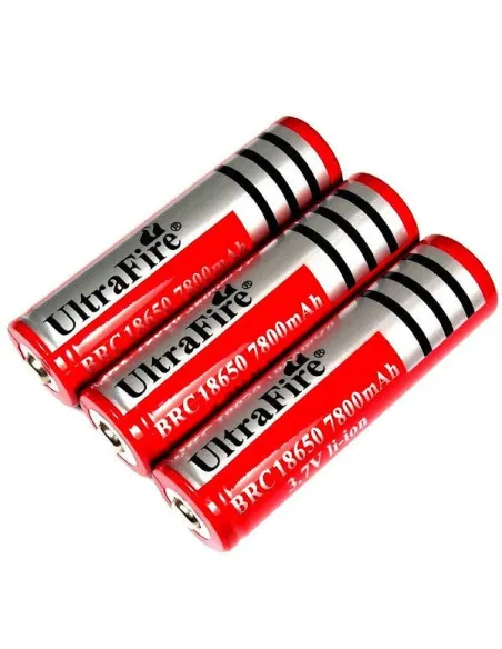 Set 3 acumulatori 18650 - 4200mAh, 3,7V, Li-ion red-mag.ro