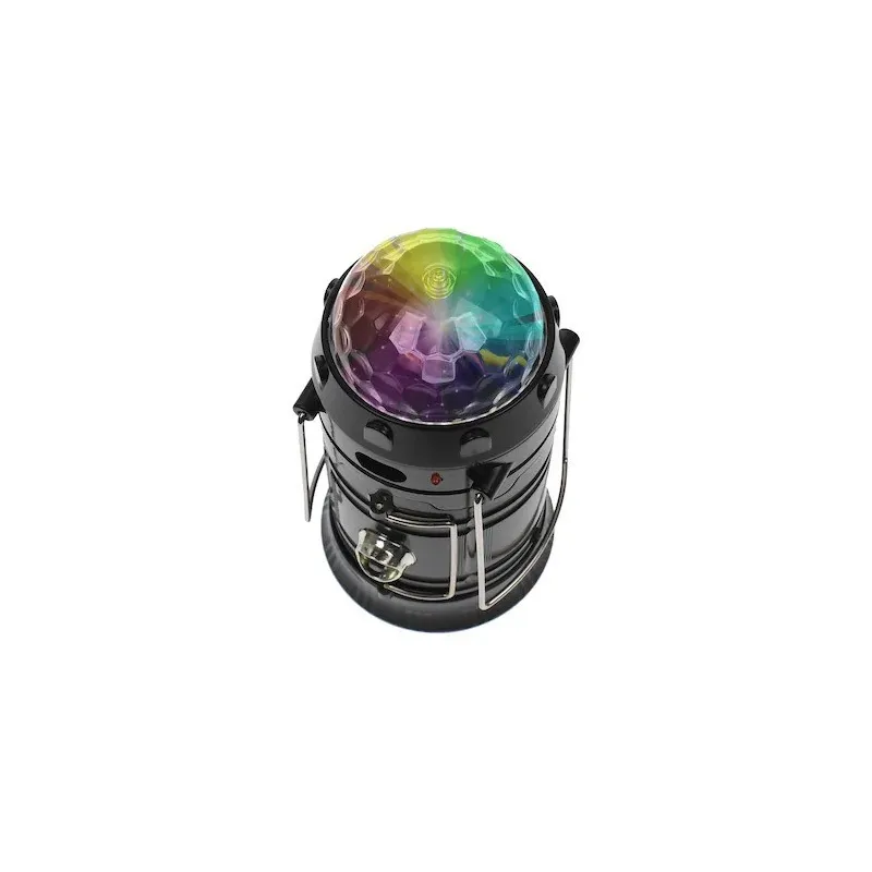 Lanterna tip felinar cu 4 functii, incarcare 220V si solara