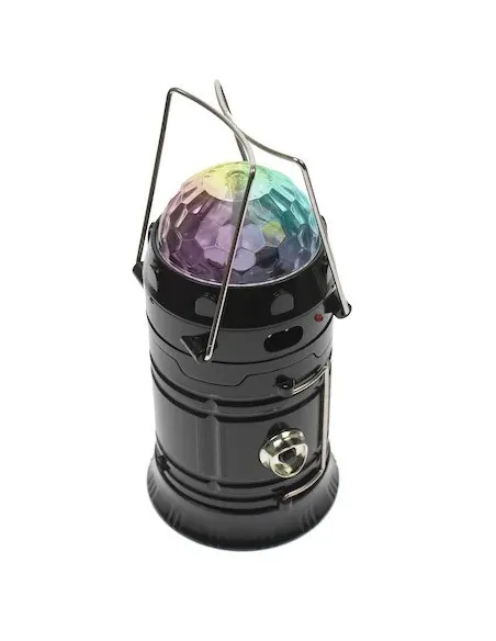 Lanterna tip felinar cu 4 functii, incarcare 220V si solara