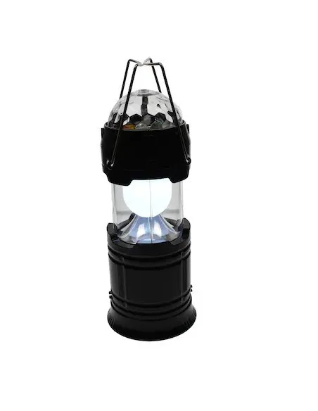 Lanterna tip felinar cu 4 functii, incarcare 220V si solara