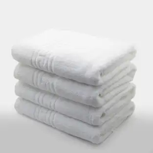 Set 4 Prosoape corp hotelier Alb 550gr/mp red-mag.ro