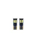Set 2 x Lampi auto LED, Canbus, 12 SMD, CBT 507 red-mag.ro