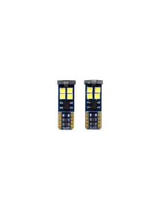 Set 2 x Lampi auto LED, Canbus, 12 SMD, CBT 507 red-mag.ro