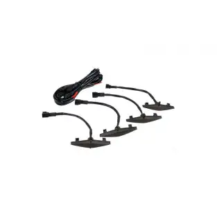 Set 4 x Lumini de zi, decoratie grila fata, 12/24V, doua modele 2