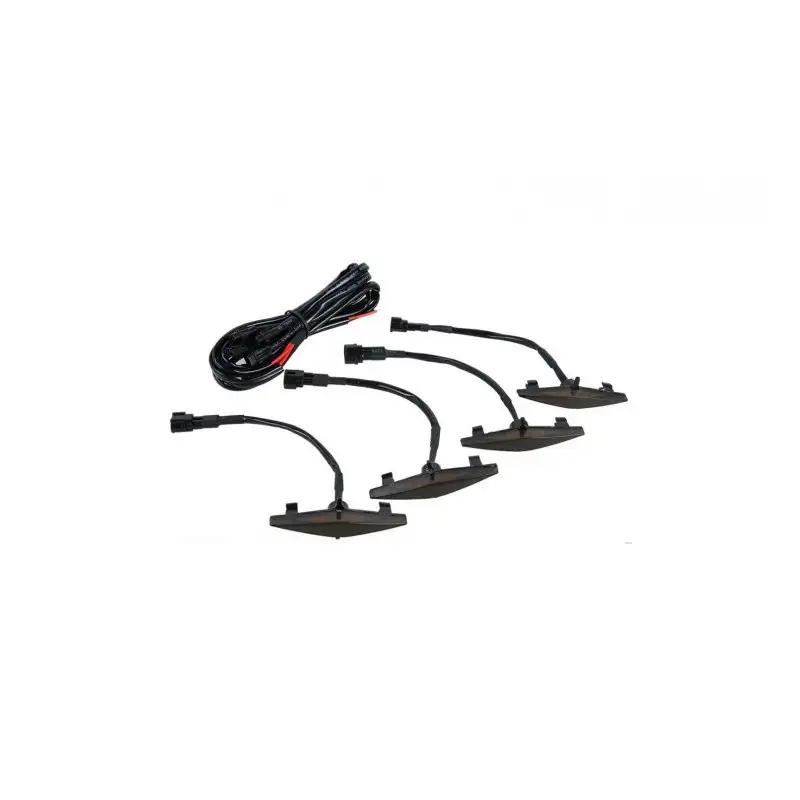 Set 4 x Lumini de zi, decoratie grila fata, 12/24V, doua modele