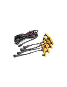 Set 4 x Lumini de zi, decoratie grila fata, 12/24V, doua modele