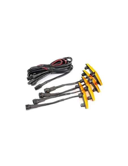 Set 4 x Lumini de zi, decoratie grila fata, 12/24V, doua modele