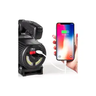 Lanterna LED profesionala W871B, raza lunga, semnalizare, 90W 2