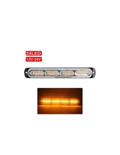 Set 2 proiectoare auto, 24 LED, stroboscop, 72W red-mag.ro 2