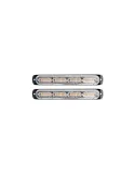 Set 2 proiectoare auto, 24 LED, stroboscop, 72W red-mag.ro