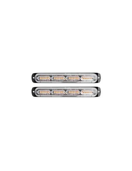 Set 2 proiectoare auto, 24 LED, stroboscop, 72W red-mag.ro