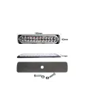 Set 2 proiectoare auto, 24 LED, stroboscop, lumina galbena