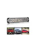 Set 2 proiectoare auto, 24 LED, stroboscop, lumina galbena
