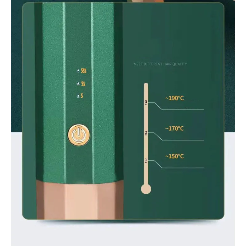 Perie indreptare par, ceramica, Comb LSM-631 red-mag.ro