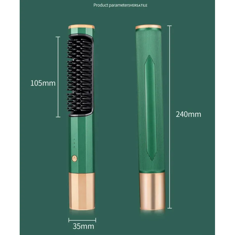 Perie indreptare par, ceramica, Comb LSM-631 red-mag.ro