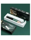 Perie indreptare par, ceramica, Comb LSM-631 red-mag.ro