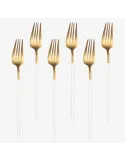 Set 6 bucati, Furculita din inox, in stil